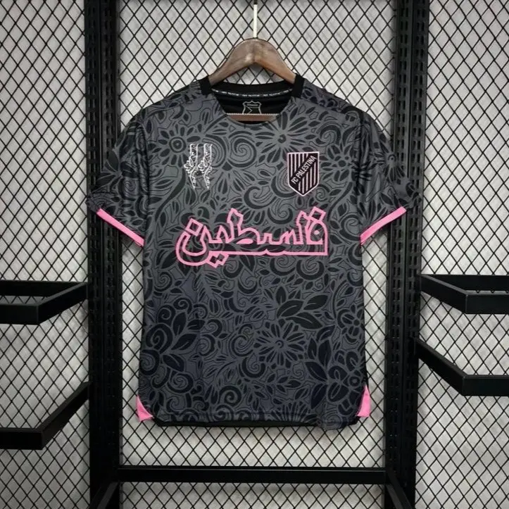 Black and pink Palestine /casual shirt