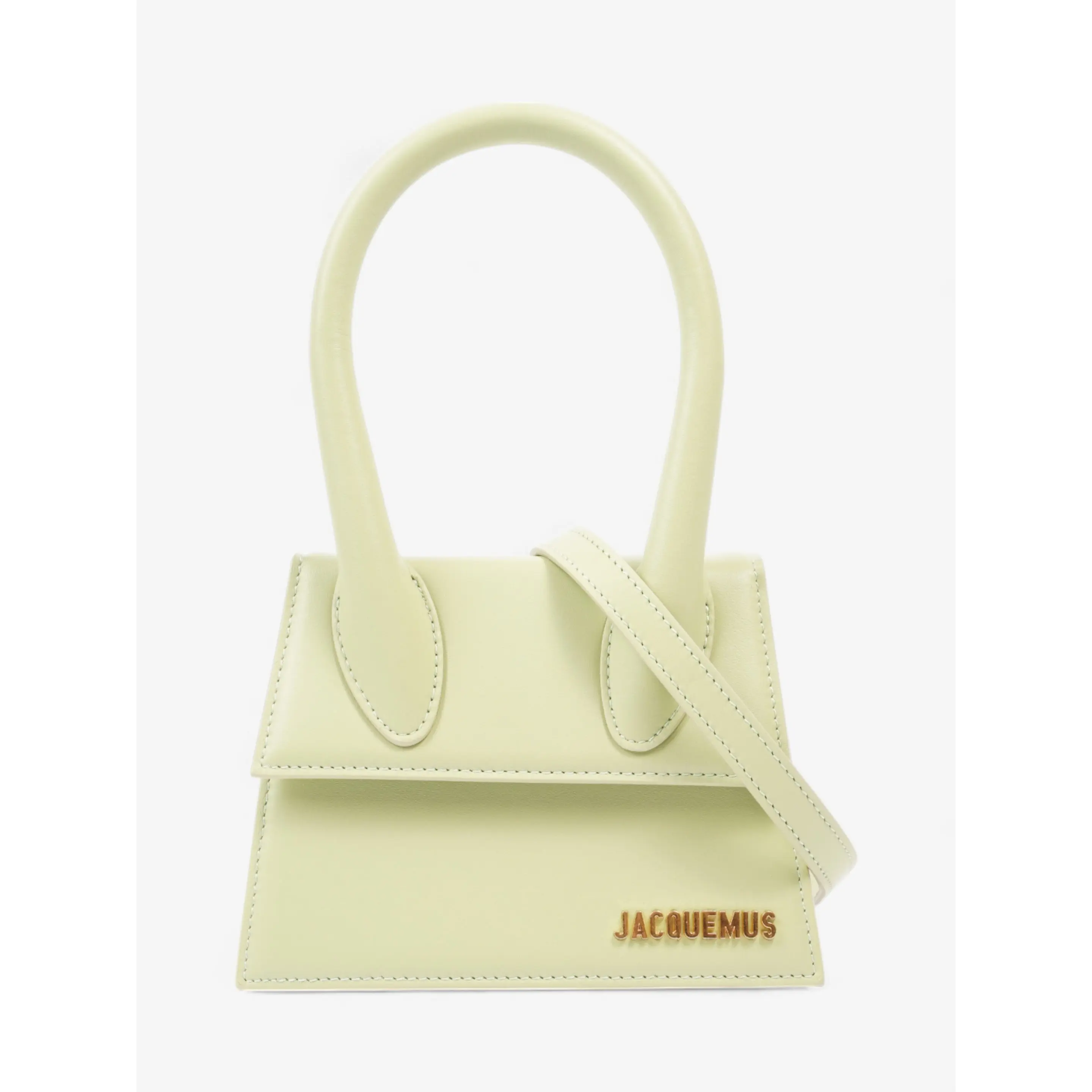 Preowned Jacquemus Le Chiquito Light Green Leather Moyen