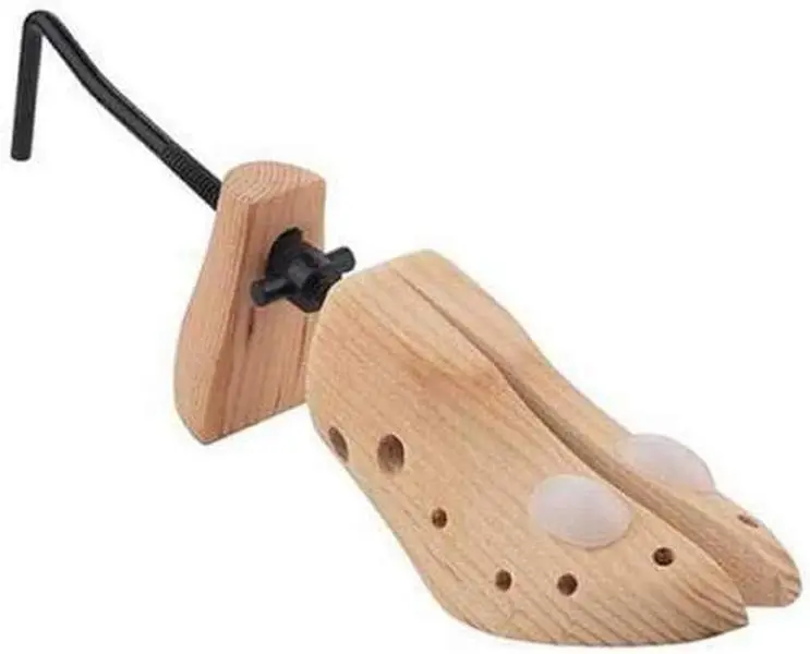 Essential Wooden Shoe Stretchers (1 Pair) for Men's & woman Comfort - Expandable Shape, Bunion Relief, and Footwear Preservation Bedroom Parent