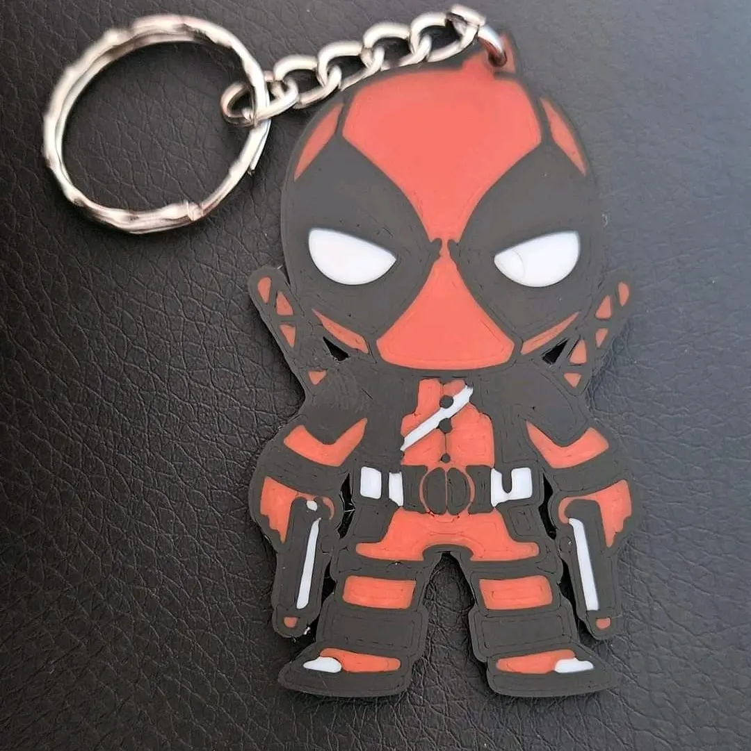 Superhero Keyring - Durable and Stylish Accessory for Keys and Accessories
