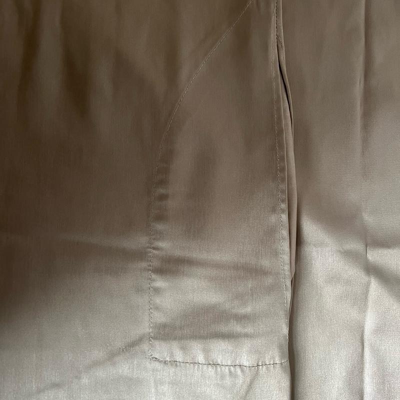 Omani round neck shiny thobe 4