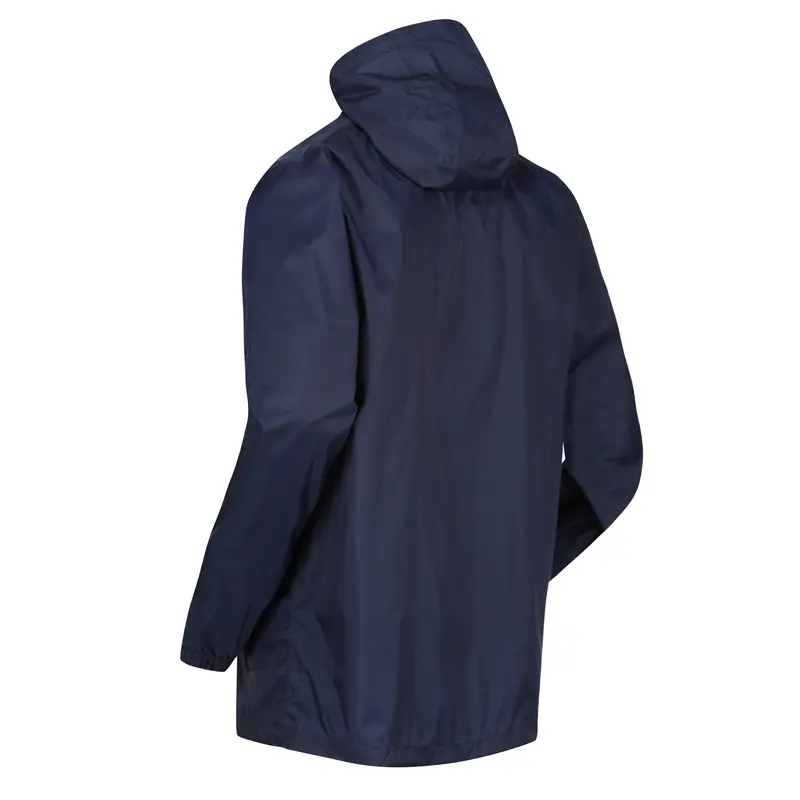 Regatta Men's Pack It Jacket Waterproof Rain Coat Lightweight Windbreaker Jacket Packable Full Zip Mens Hooded Coat Outdoor Breathable Menswear Tops Fabric Pockets jackets 6