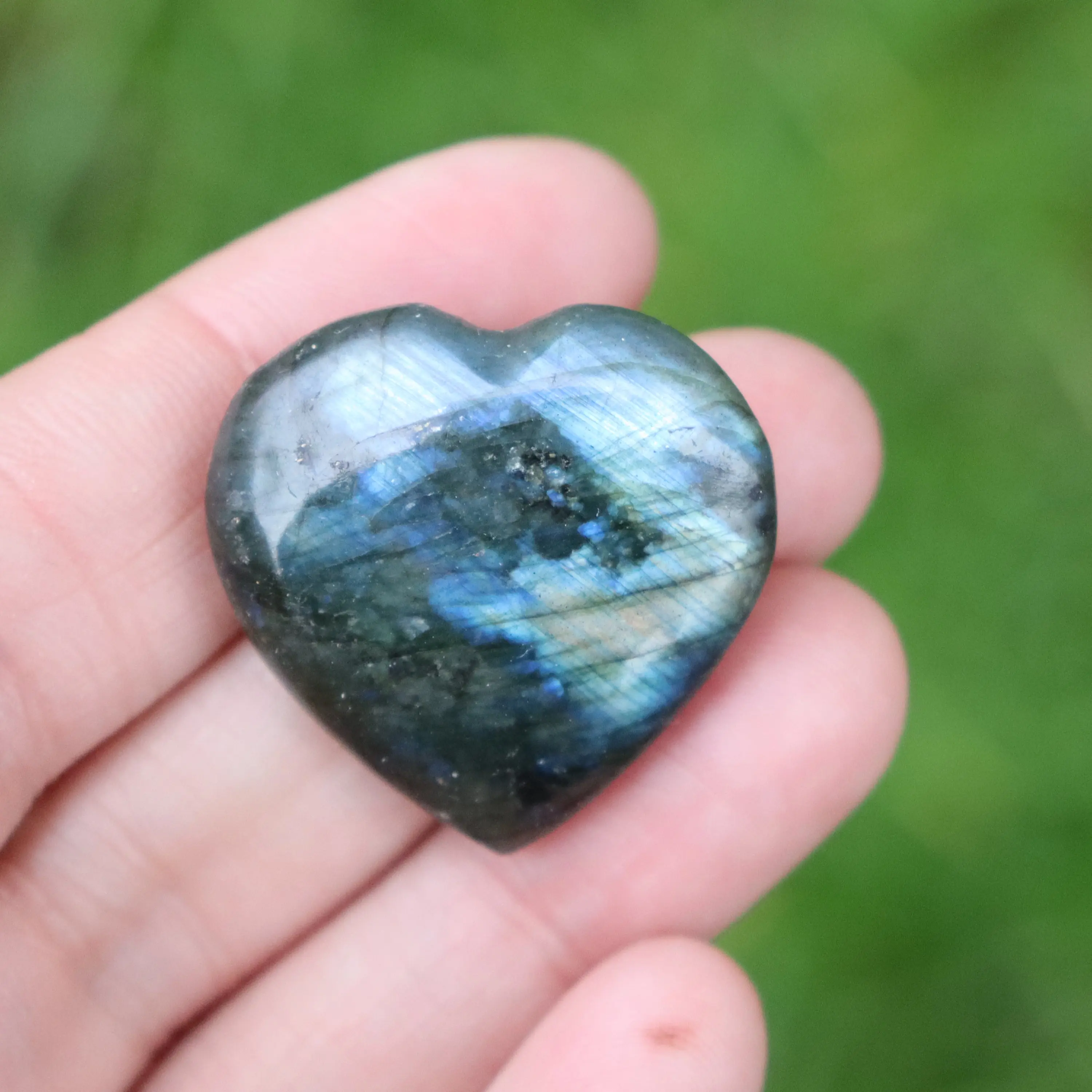Labradorite Hearts (Small) Intuition & Protection Crystal