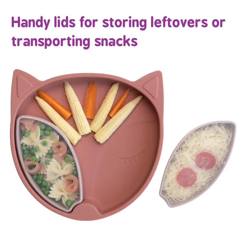 Silicone Animal Plates & Pots 7