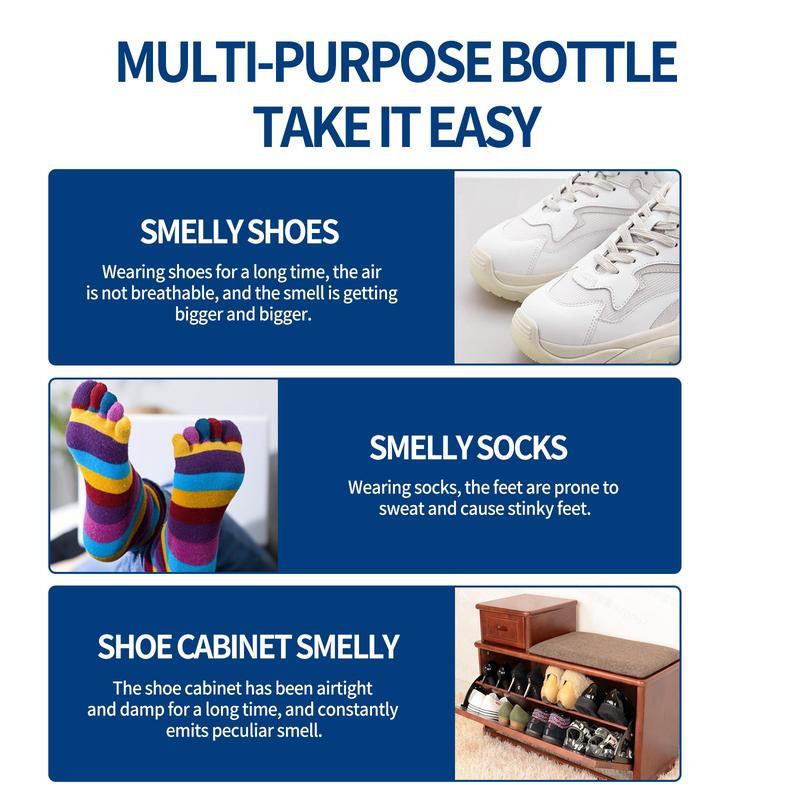 Product Introduction of South Moon Shoes and Socks Deodorant Spray Shoes and Socks Clean Sweaty Feet Deodorize Dry Shoe Cabinet Freshener 10