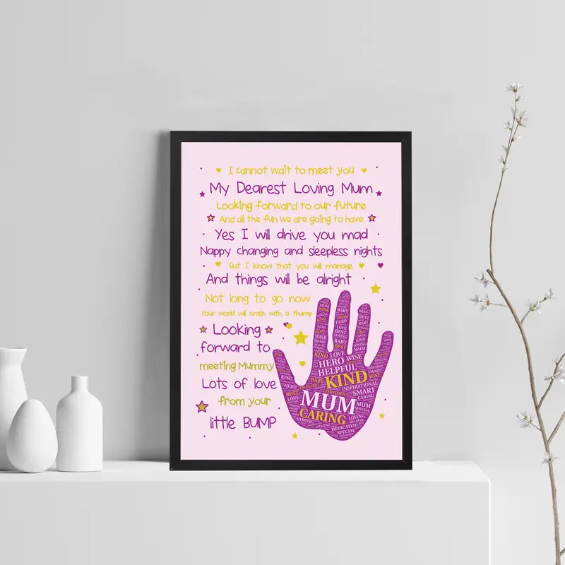 Mummy To Be Baby Shower Gifts From The Bump Baby Poem Gifts 4