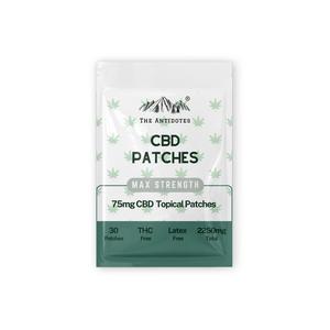 The Antidotes CBD Patches | 2250mg total CBD | 75mg topical CBD Patches | 30 Patches per pack