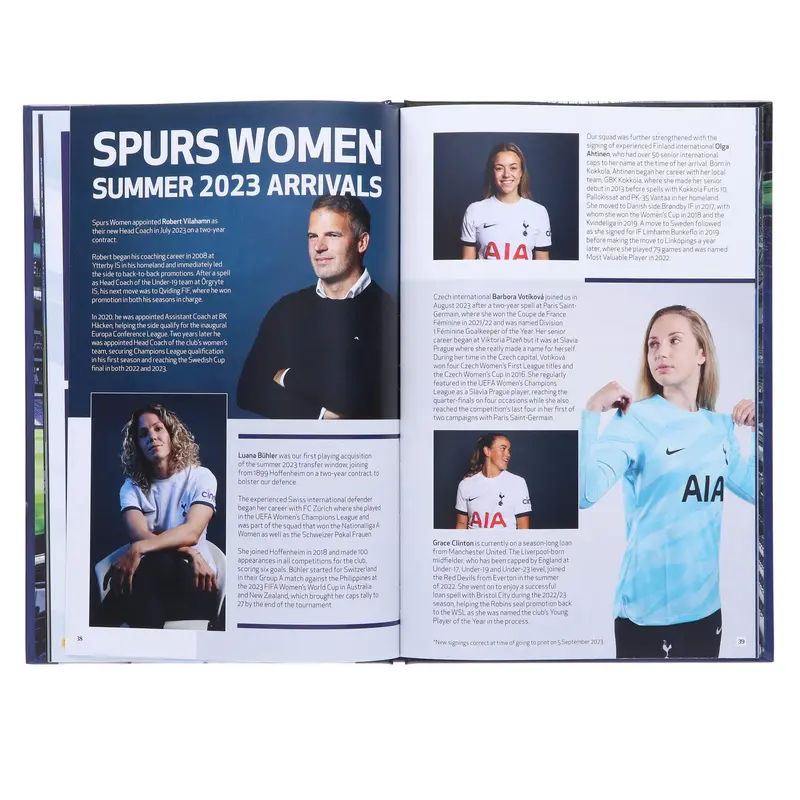 Official Tottenham Hotspur Annual 2024 - Non Fiction - Hardback 3