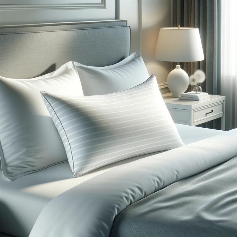 Luxurious Serenity Hotel Quality Pillows Ultra Firm Super Bounce Back Pillow 1
