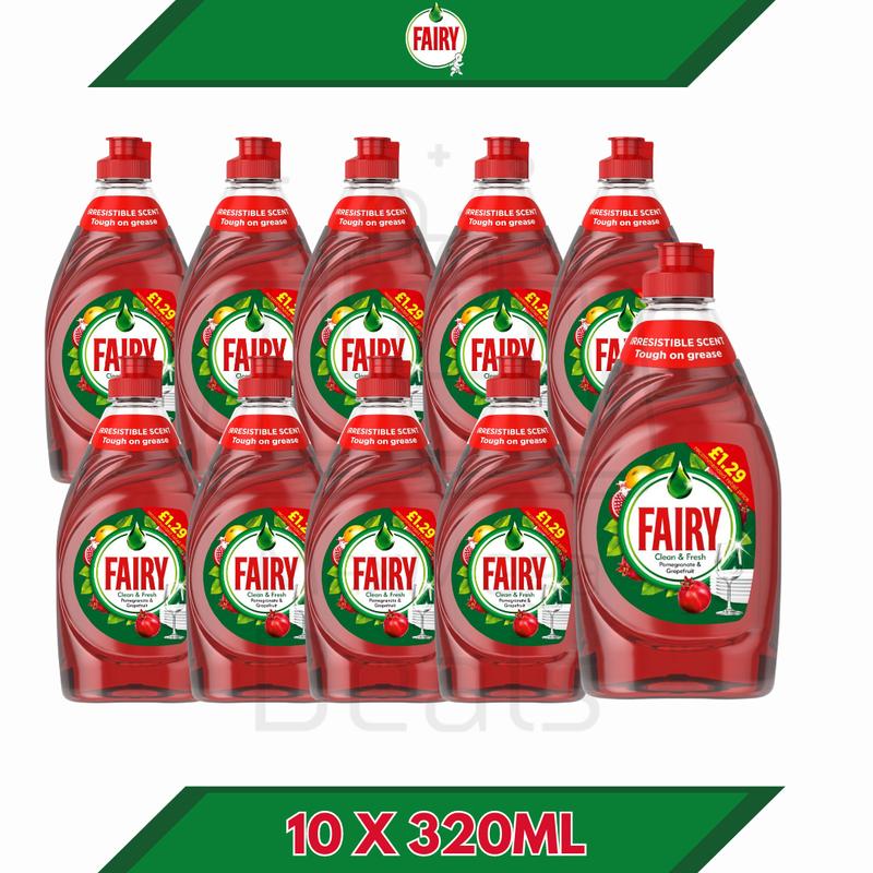 Fairy Washing Liquid All Variety 10 X 320ML Bulk Pack 3