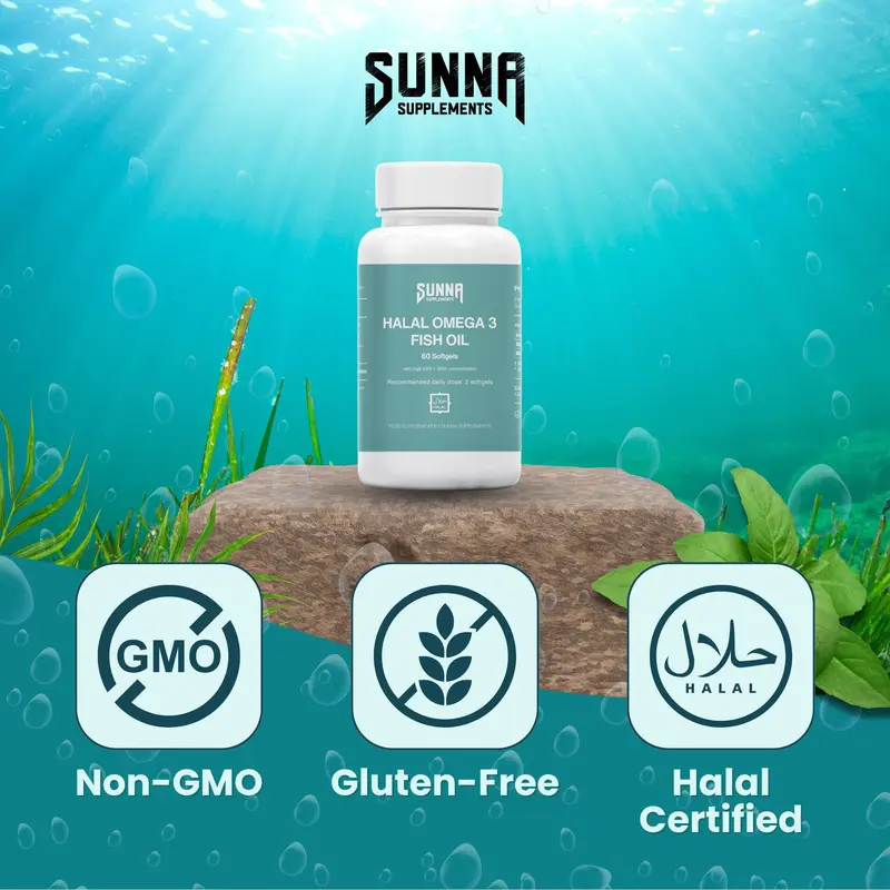 Halal Omega 3 Fish Oil 1