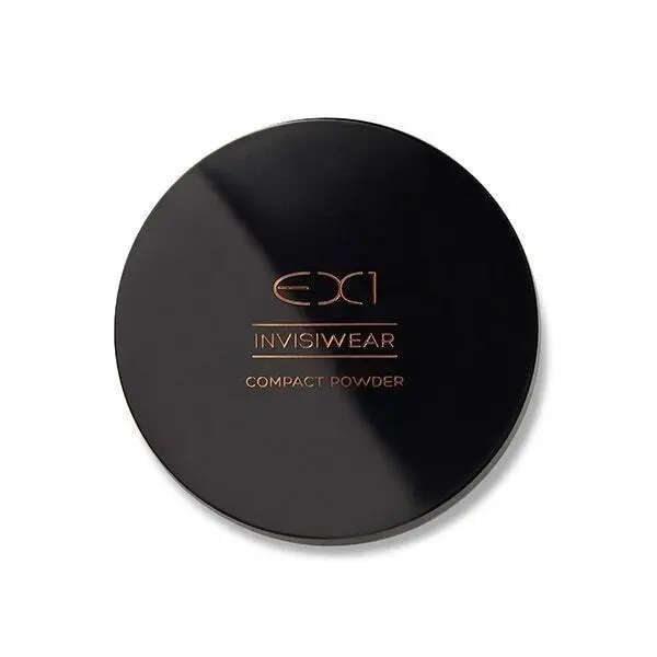 EX1 Cosmetics - Invisiwear Compact Powder - Oil Absorbing Hydrating Smooth Finish 1