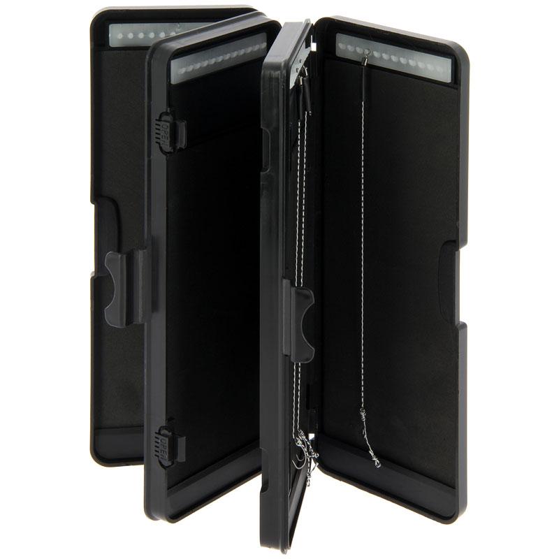 NGT Carp Coarse Fishing Rig Wallet 6 Dividers Holds 72 Hair Rigs Tackle 920 0