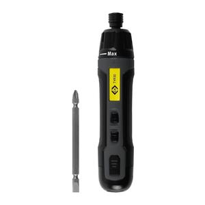 CK Tools 3.6V Cordless E-Driver Electric Torque Adjustment 1Nm-6Nm Rechargeable Screwdriver, T4930.
