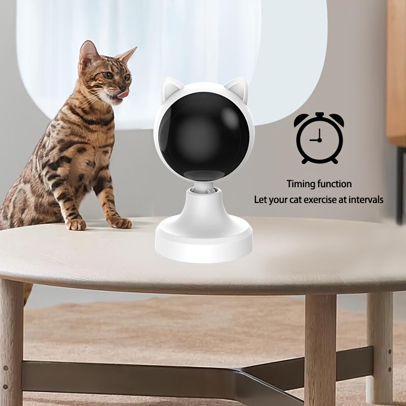 Portable USB Rechargeable Laser Cat Toy - Safe Low-Power Light for Indoor Interactive Play 3