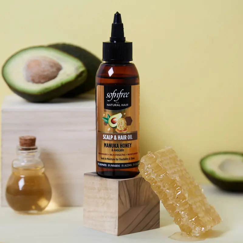 Scalp & Hair Oil with Manuka Honey & Avocado 2