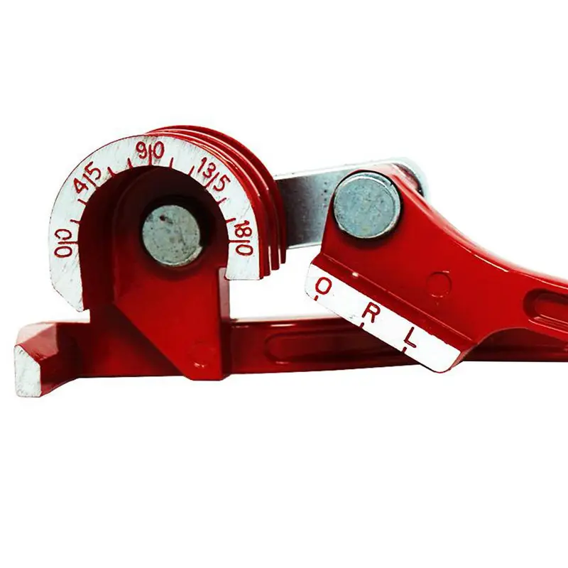 Dapetz Tube Bender 3 in 1 Tubing Bending Tools 6-10mm Manual Pipe Bender For Copper, Aluminum, Brass and Thin Steel Pipes- Red 4