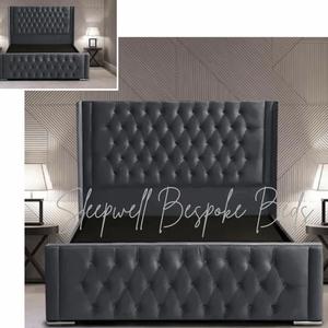 Wingback Kensington Bedframe - Sleek and Stylish Bed for Your Bedroom