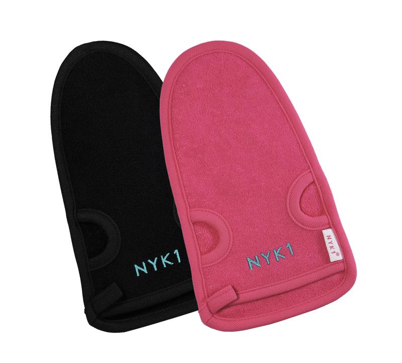 NYK1 Exfolimitt Exfoliating Spa Mitt To Remove Dead Skin and Fake Tan 2