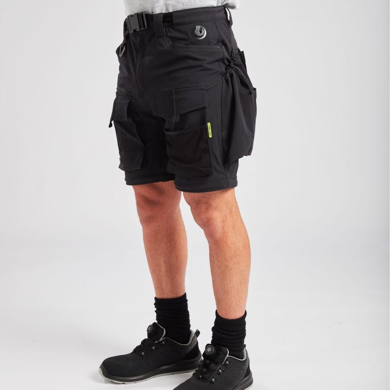 Portwest BX321 Ultimate Modular 3-in-1 Trousers - Shorts, Work Trousers and Hi Vis Trousers in One 4