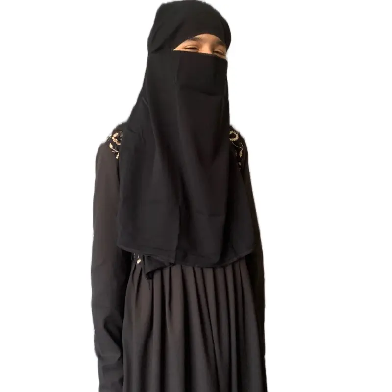 Niqab,Veil Face Cover Muslim Women Hijab Abaya Single And Double 1