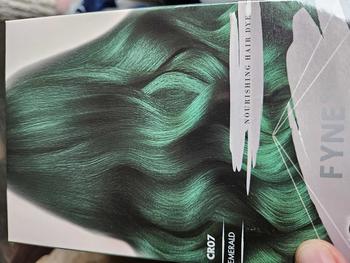 Product Review of FYNE crystal colors semi-permanant hair dye Haircare no amonia no peroxide 2*50 ml neon yellow from 🇬**0 0