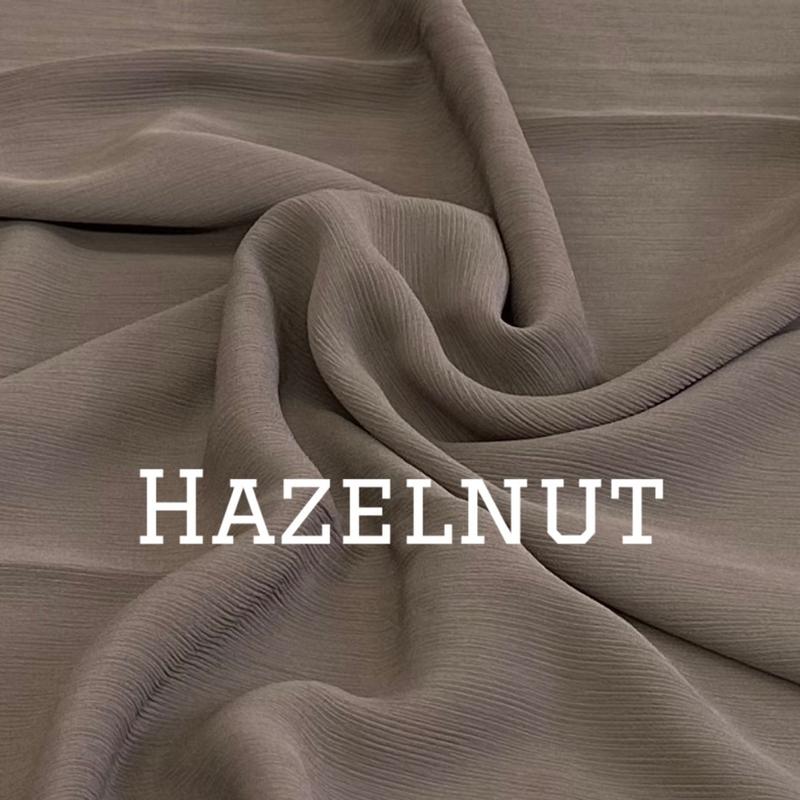 PINSTRIPE CRINKLE CHIFFON HIJABS NEUTRAL COLOURS 2