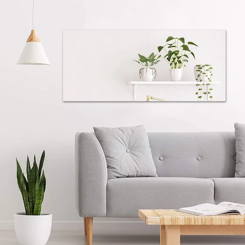 Self Adhesive Pet Wall Mirror Sheet,60*200CM 2