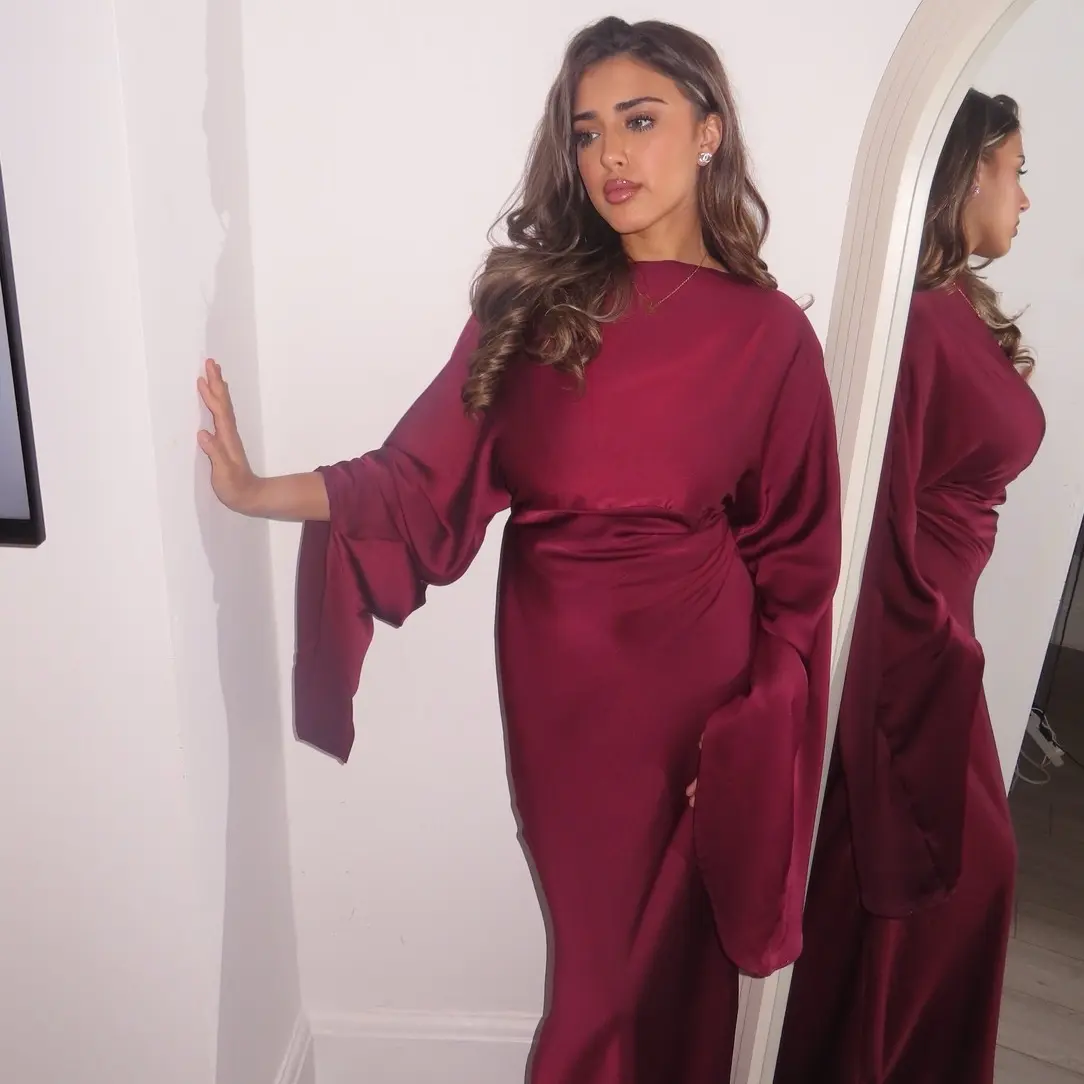 Leena silk dress