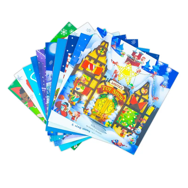 Santa's Big Pack of Christmas Stories 10 Book Collection (Christas Carol, Baby Bear, The Elf Next Door, Dino Claus, The Night Before Christmas, Santa's Toy Shop) 4