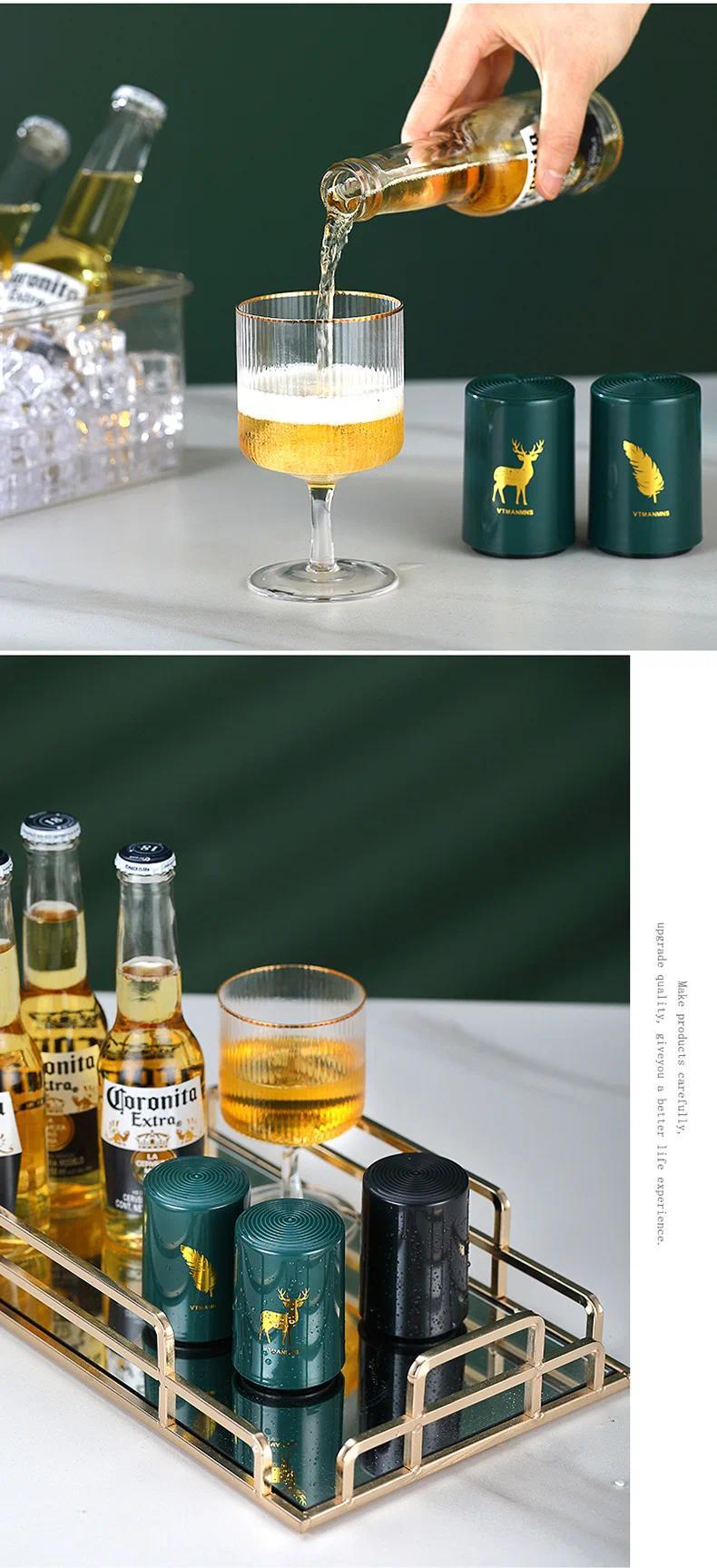 Product Introduction of Nymph Creative Magnetic Automatic Beer Bottle Opener Kitchen Stainless Steel Press Lid Beer Corkscrew Tools Portable Bar Gadgets 45