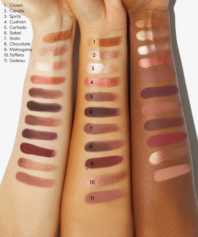 Rich 42 Eyeshadow Palette for a Luxurious Makeup Look - Cosmetic makeup  palette 1