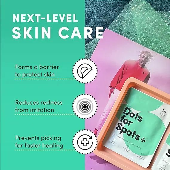 Pack of 60 Translucent Hydrocolloid Pimple Patch Acne Patches for Face and Body - Fast-Acting, Vegan & Cruelty Free Skin Care - Comfort 2