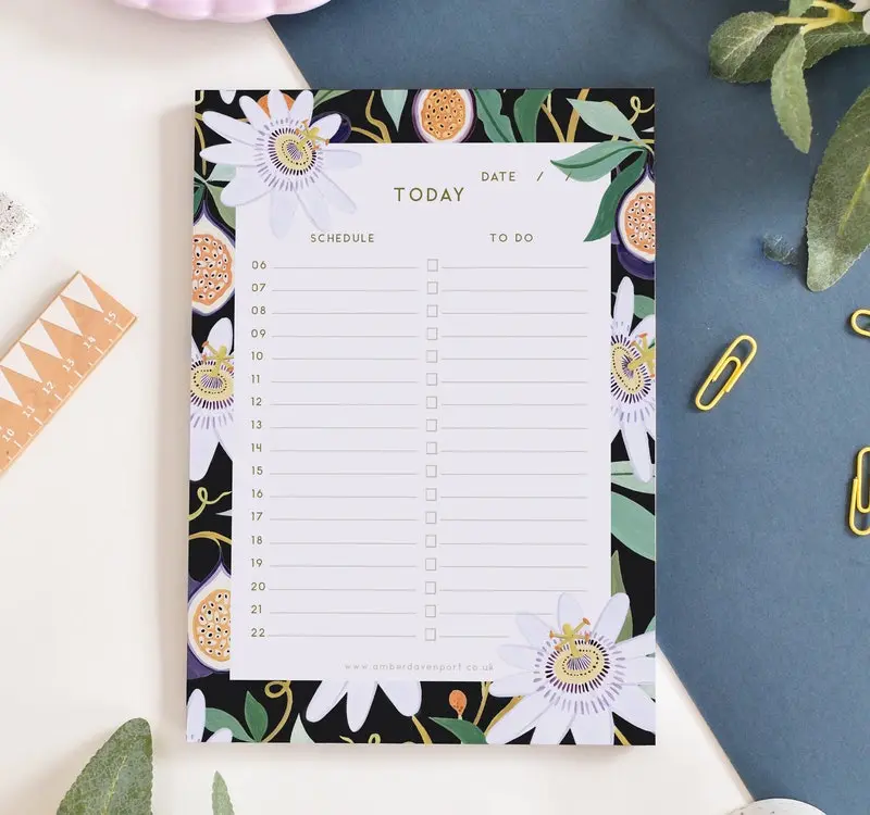 A5 Daily Planner Pad, To Do List, Everyday Planner, Daily Tasks, Productivity, Undated, Desk Pad, Work from Home, Work Planner, Stationery 0