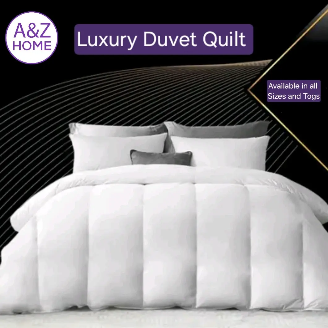 A&Z Home Hotel Quality Duvet Quilt Microfiber Single Double King Super King 4.5 7.5 10.5 13.5 15 Tog All Sizes and Togs Available Same Day Dispatch