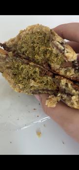 Product Review of 2x Pistachio Knafeh Stuffed Cookie with Chocolate Chips DISPATCHED MON-WEDNESDAY ONLY from S**n R**y 1