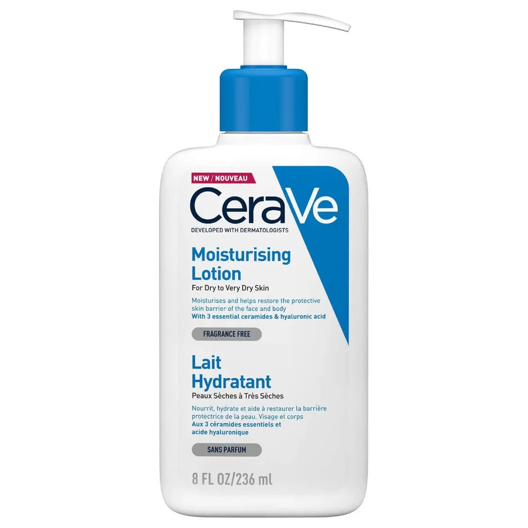 CeraVe Moisturising Lotion 236ml - Hyaluronic Hydrating Body Care