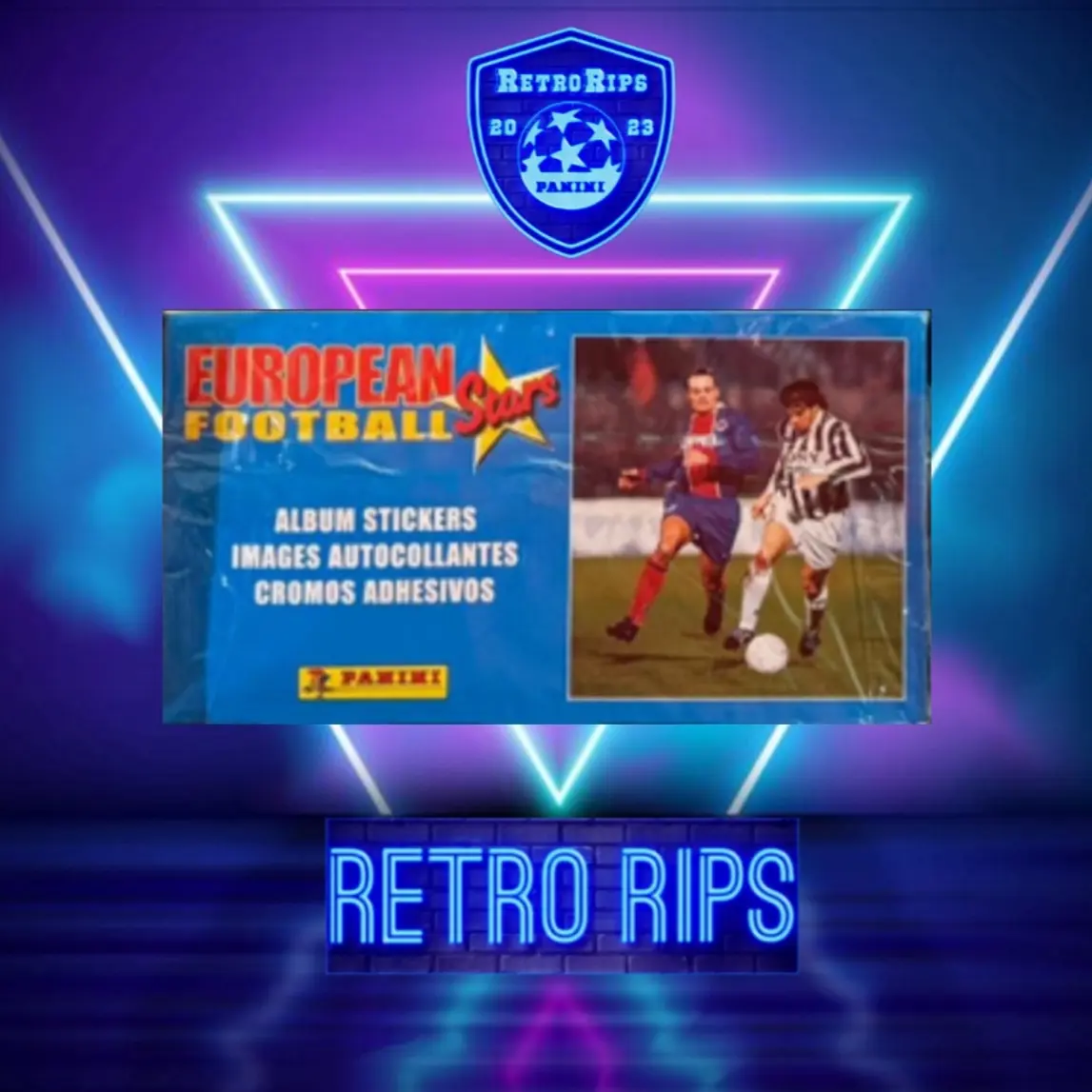 EUROPEAN FOOTBALL STARS 1997 STICKERS