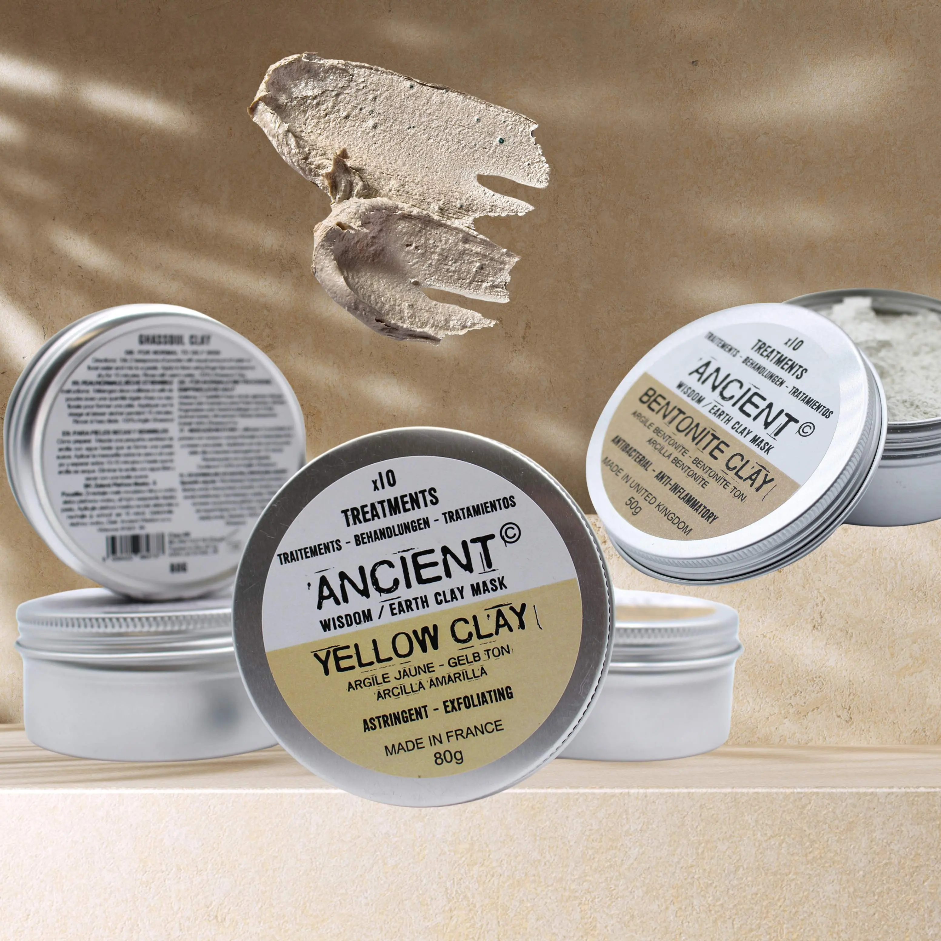 Clay Face Mask Powders