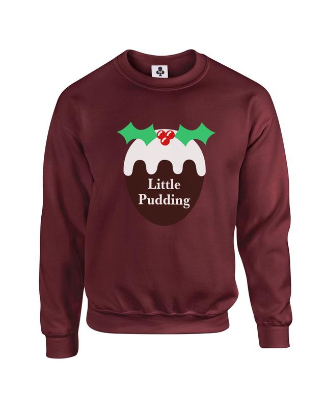 Little pudding Sweatshirt Christmas Jumper christmas pudding xmas festive cute fun funny novelty joke humour 4