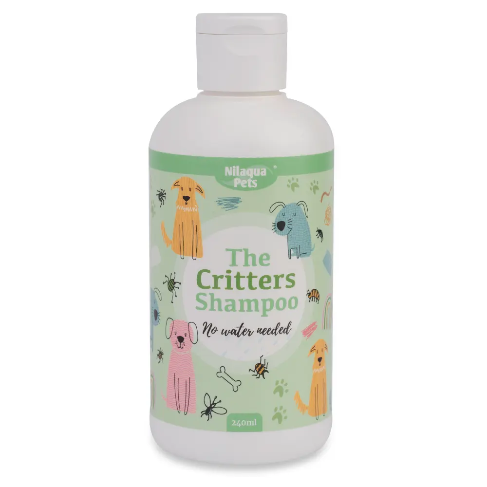 Nilaqua Pets The Critters Towel Off Shampoo 240ml for Dogs