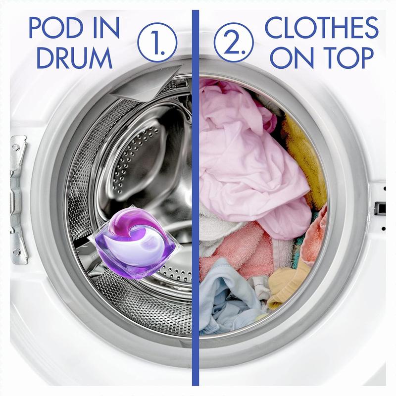 Bold All-in-1 Pods Washing Liquid Capsules Lavender & Camomile 108 Washes, Washing Detergent for Brilliant Cleaning with Built-in Fabric Softener 4