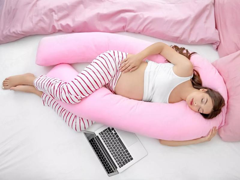 Comfort U Pillow & Case - Full Total Body Pregnancy Maternity Support 4