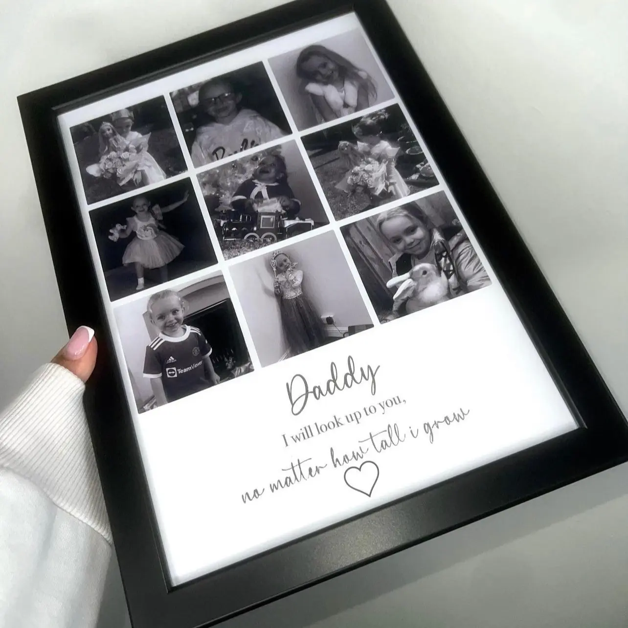 Personalised daddy collage print (once ordered I will send over a link for personalisation)