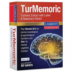 Lamberts Turmemoric Turmeric Extract With Lutein & Rosemary Extract 60 Tabs