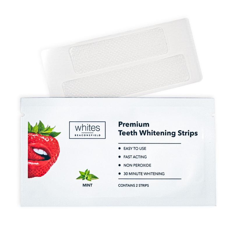 [Free Shipping] Teeth Whitening Strips, 28 Strips (14 Day Treatment) Non Peroxide, Sensitivity Free, Vegan 1