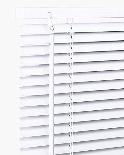 Funky Gadgets PVC Venetian Blind Blinds Easy Fit Curtains Trimmable Fittings Windows Treatment Shutters Twist Open Close PVC headrail 3