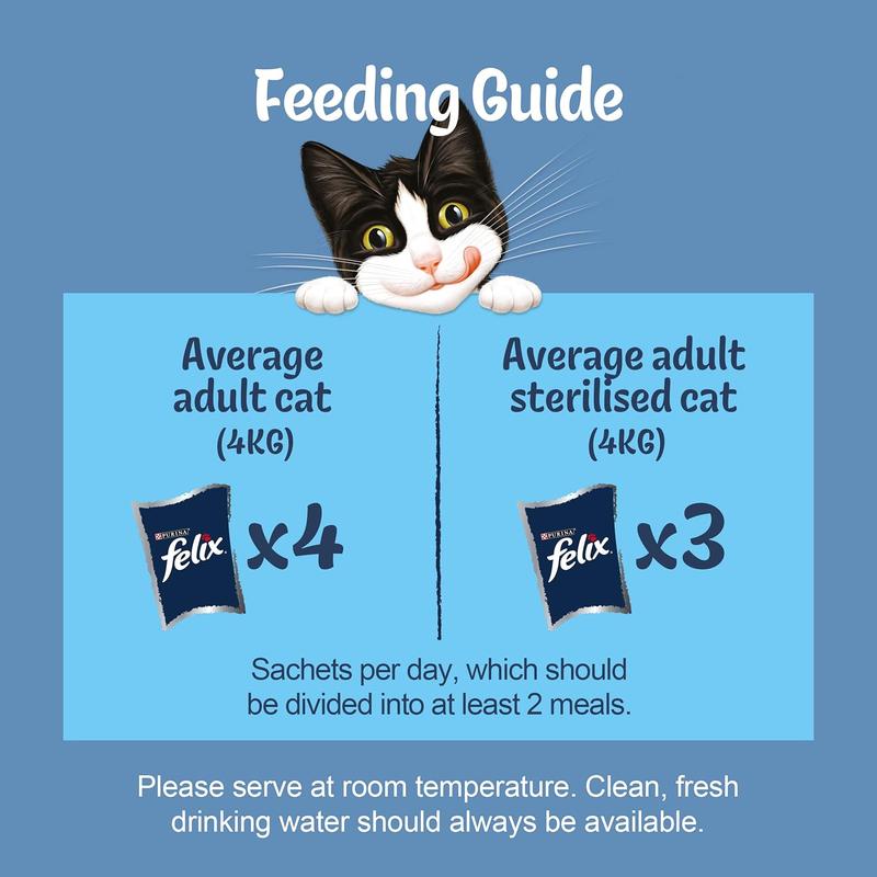 FELIX Original Mixed Selection in Jelly Wet Cat Food 40x85g 3