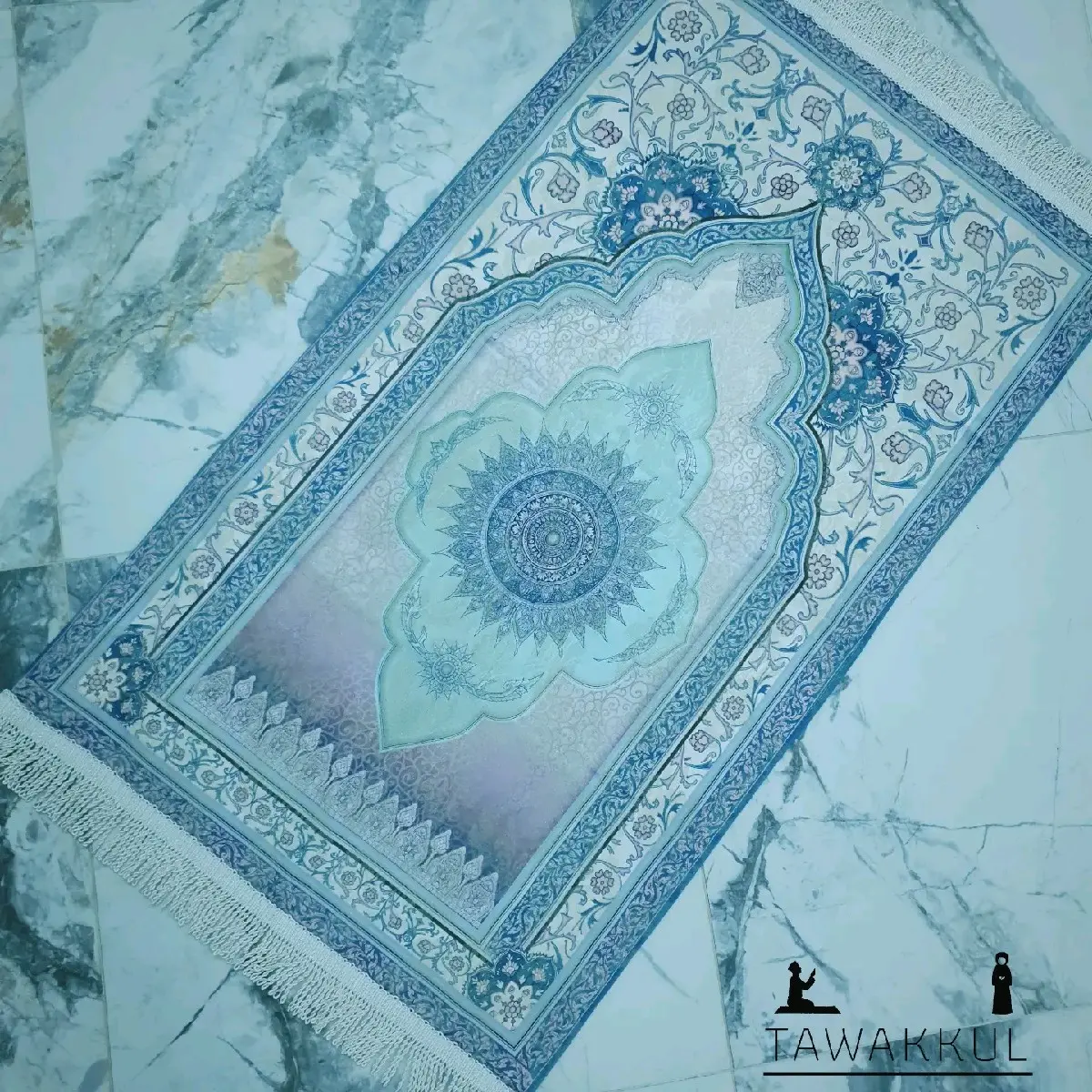 Blue Zorb Prayer Mat