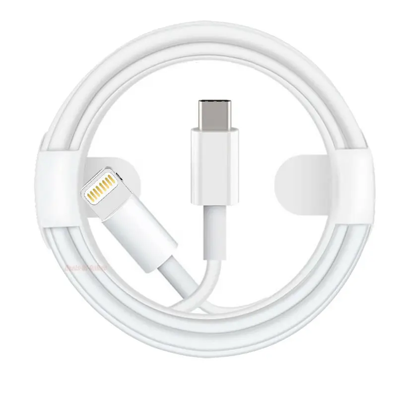 PD USB Type C to iPhone Fast Charger Cable for App iPhone le 14 13 12 11 Pro Max Charging Sync Mobile Cellphone Device Computer Smartphone Electronic 7